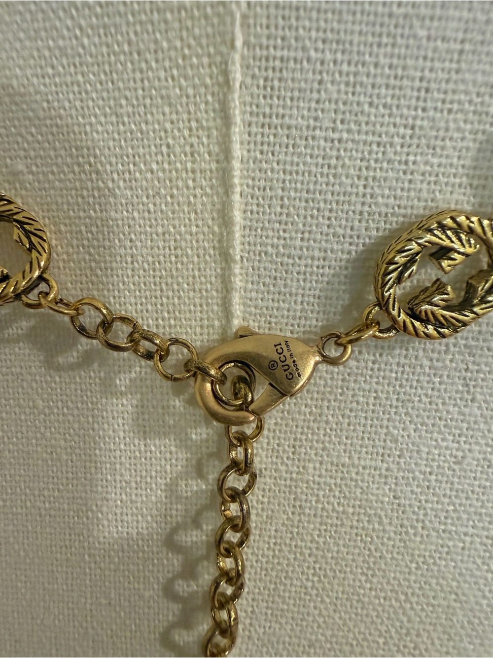 Authentic vintage Gucci Gold Coin-Link Necklace - Shiny Gold - Picture 5 of 5